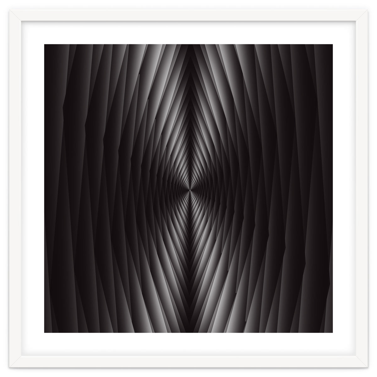 Monochrome Spiral Background