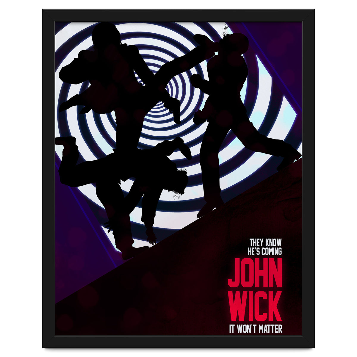 John Wick Minimal Movie Poster