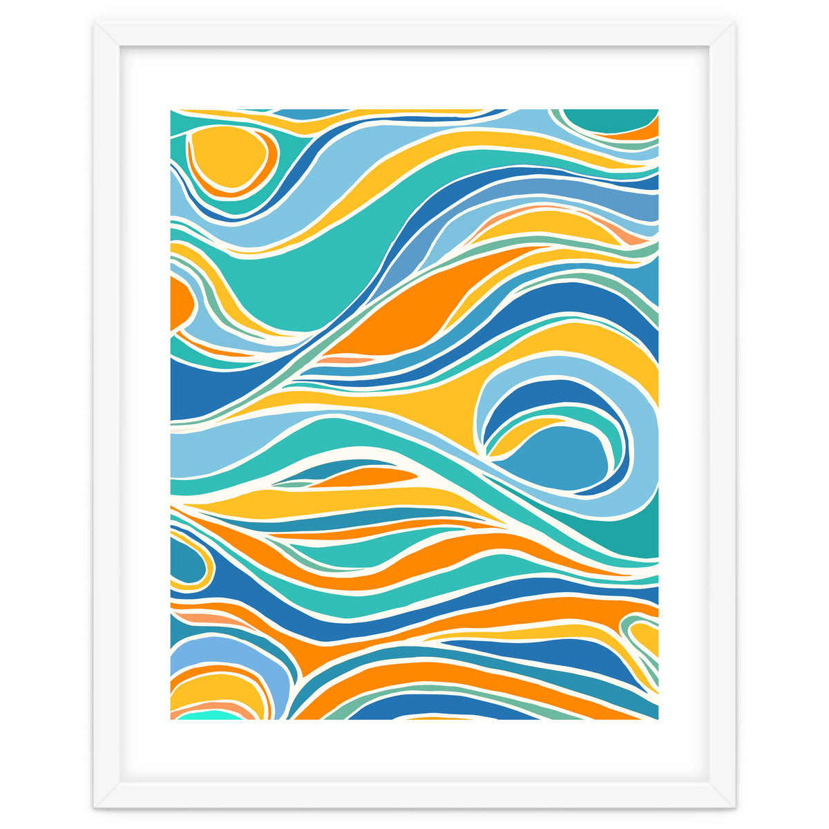 Summer Beach Abstract