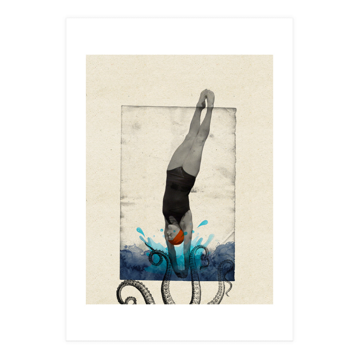 The Swimmer (Print Only)