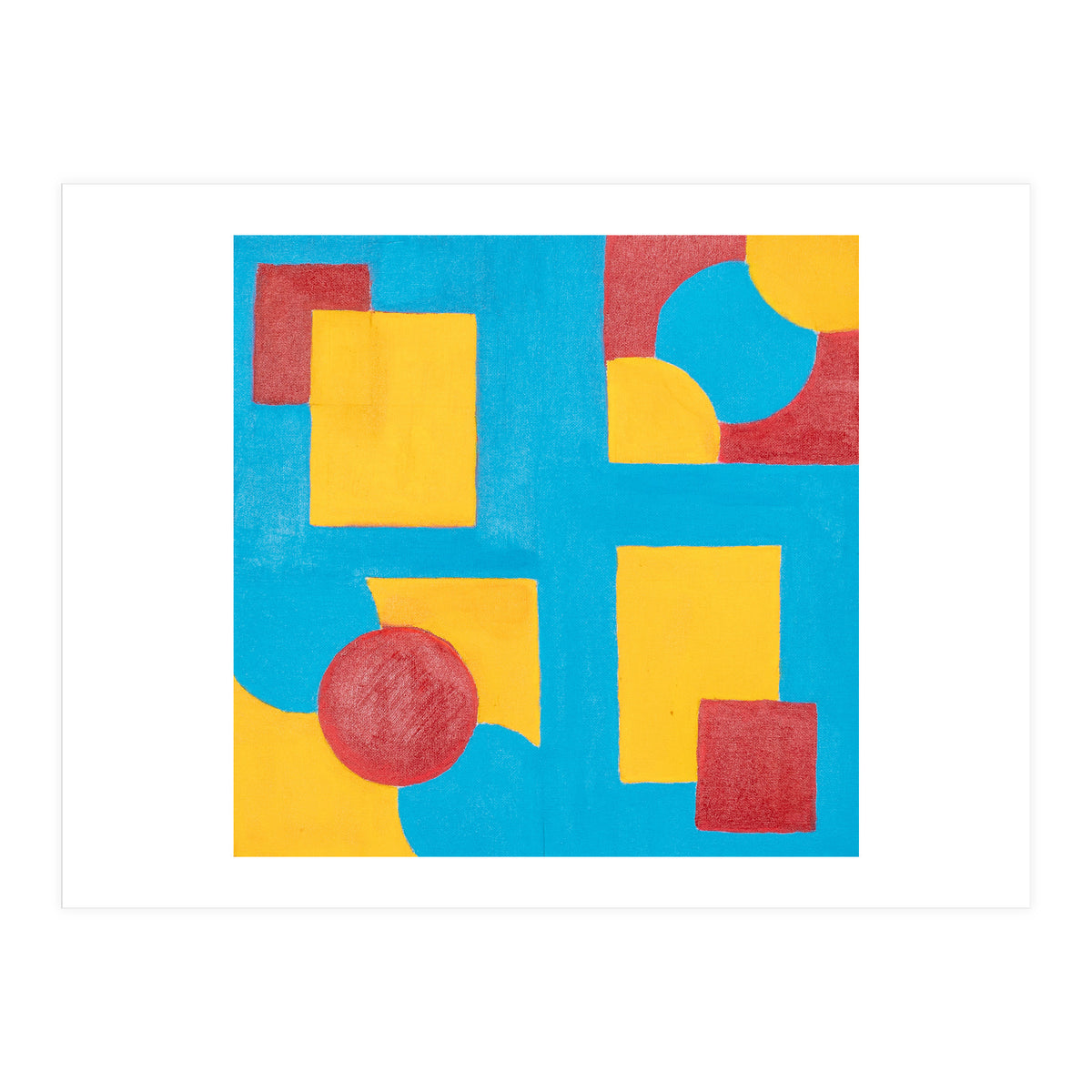 Circles And Squares (Print Only)