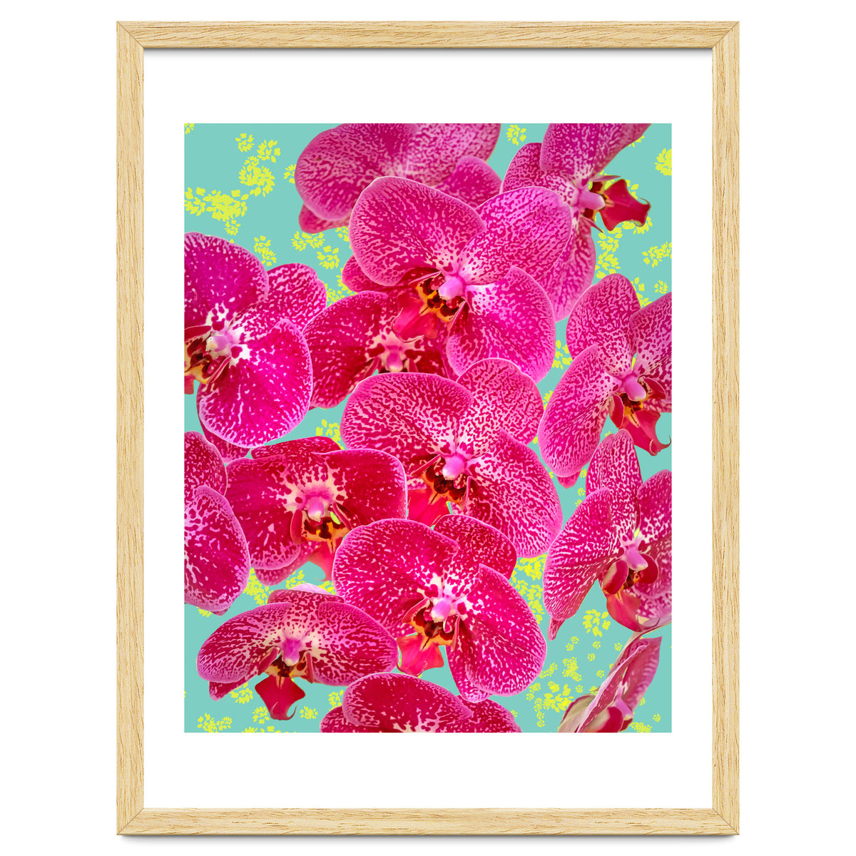 Finding My Way Back To Myself, Botanical Nature Plants Floral, Flowers Garden Colorful Boho Painting Summer Blossom