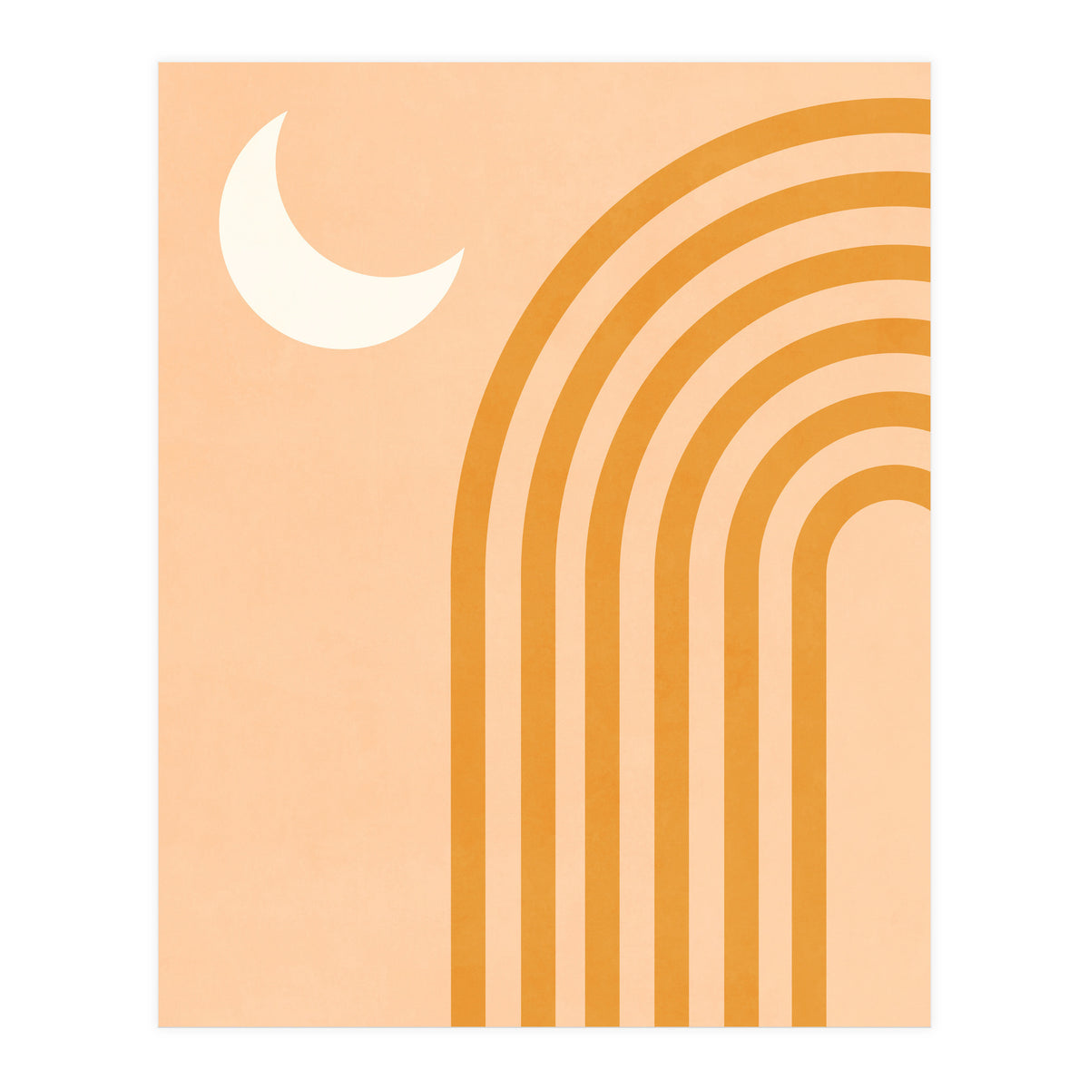 ARCHES AND MOON (Print Only)