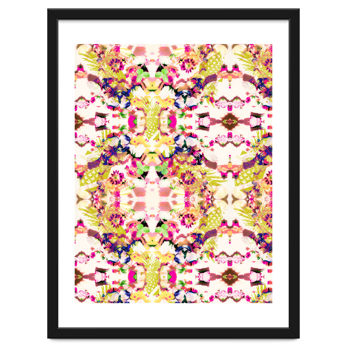 Painting mosaic - Abstract nature