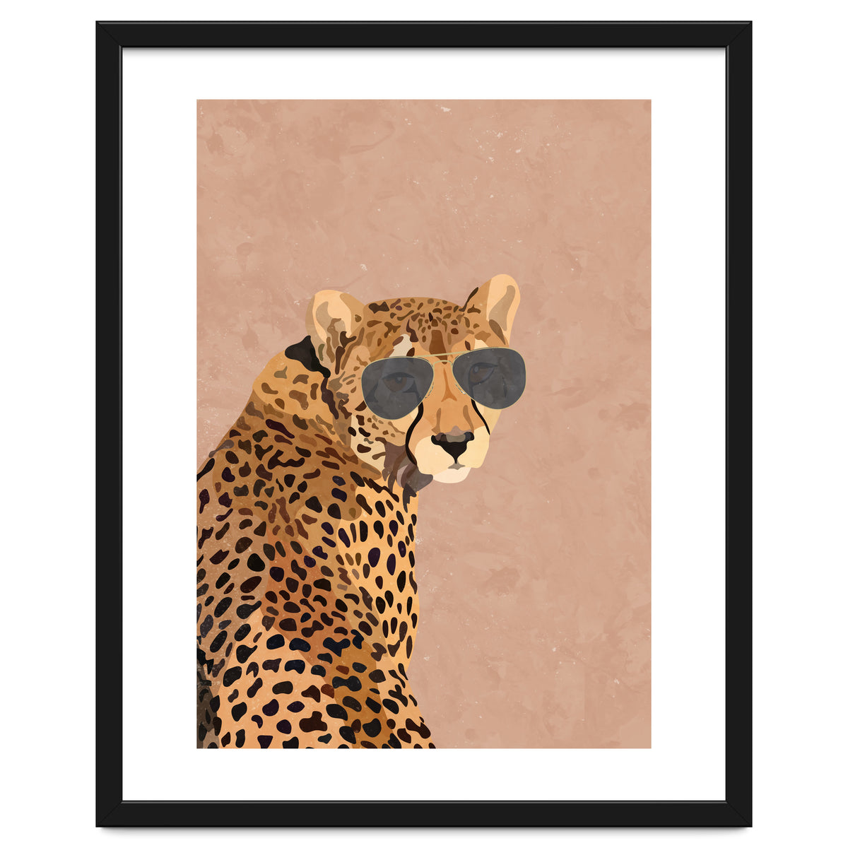 Cool Cheetah Beige and Brown