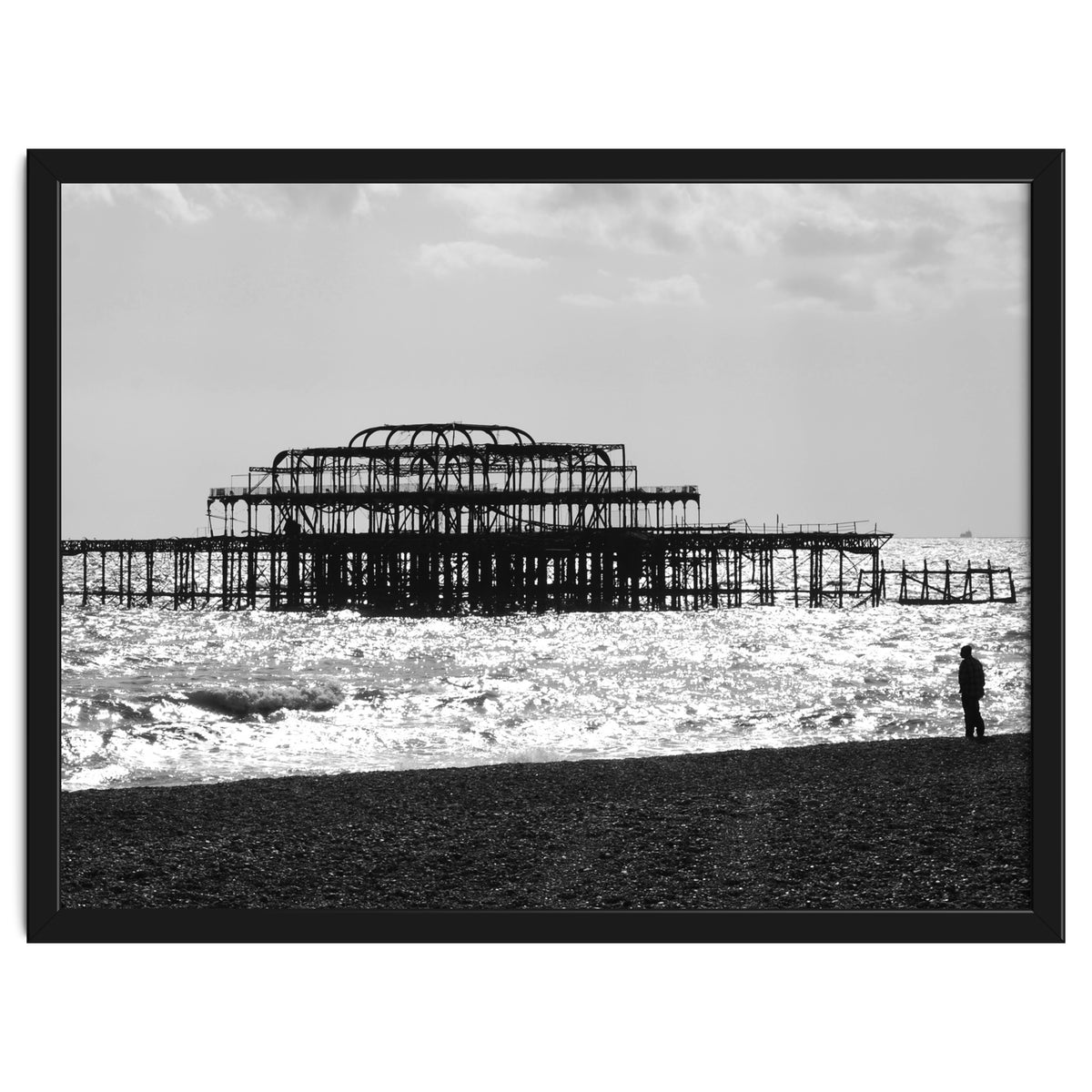 Brighton Old Pier Beach Structure