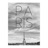 PARIS Eiffel Tower | Text & Skyline (Print Only) thumbnail