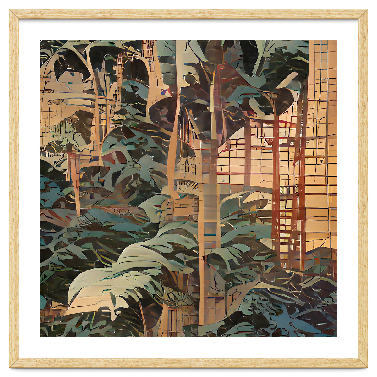 TROPICAL FOREST no4-B - UKIYO-e