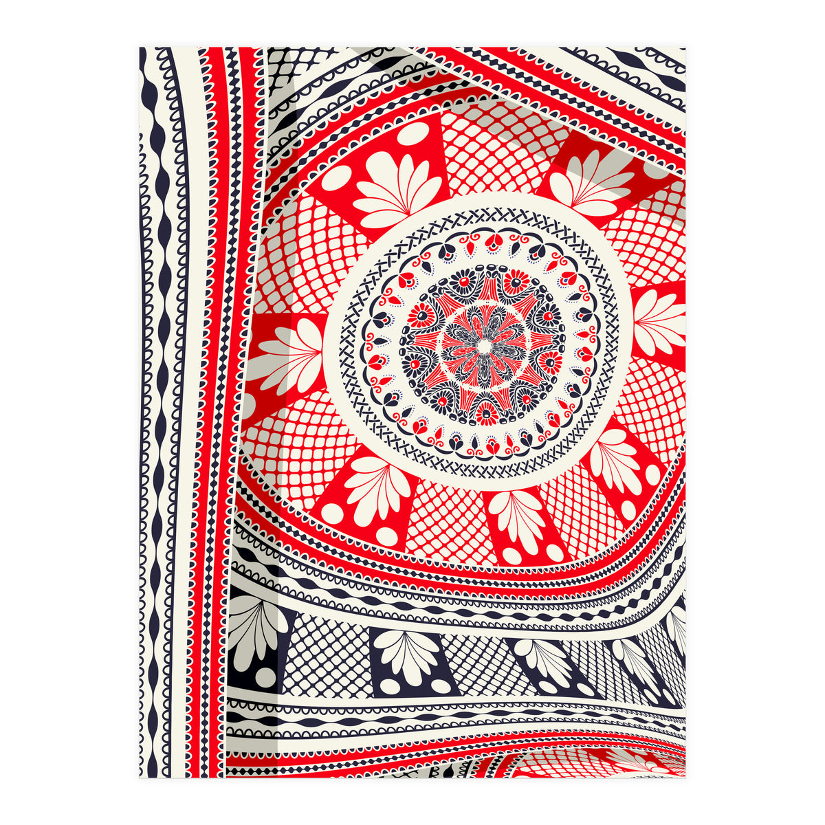 Romanian embroidery background 27 (Print Only)