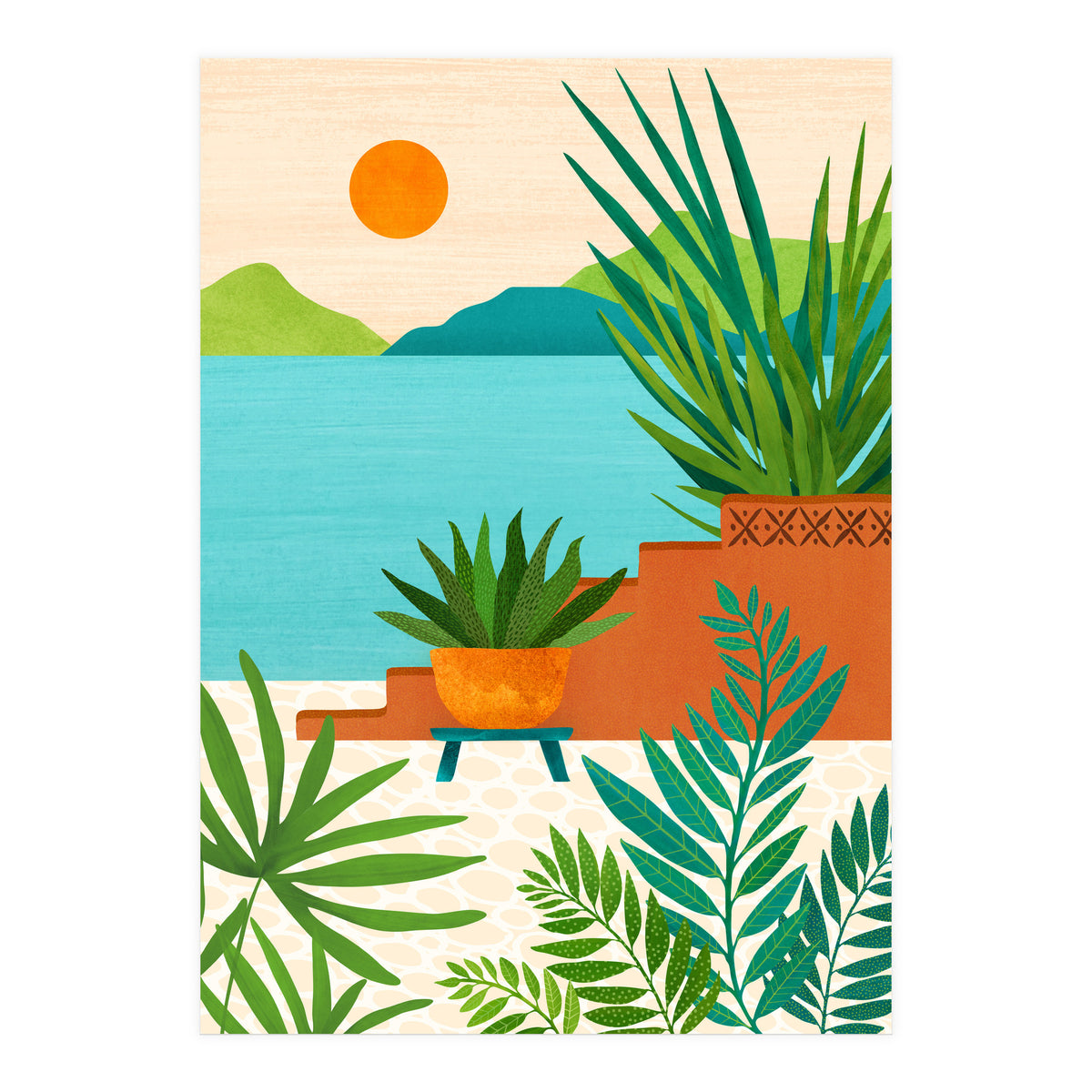 Bali Coast Sunset (Print Only)