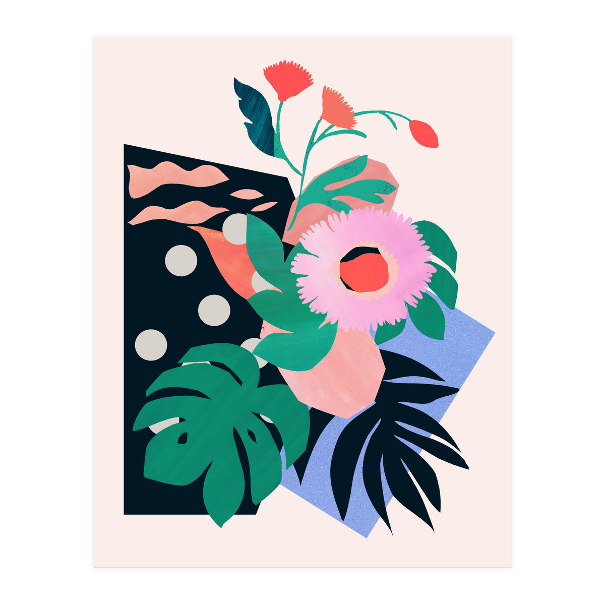 Pink flower (Print Only)