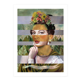 Frida Kahlos Self Portrait With (Print Only) thumbnail