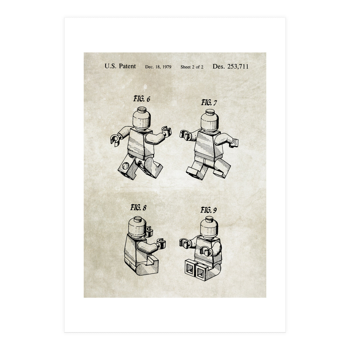 Lego Wall Art (Print Only)