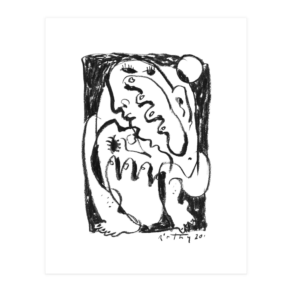Grief - b&w (Print Only)