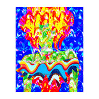 Pop Abstract girl (Print Only)