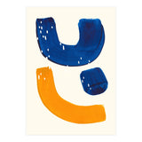 Blue Umbrella For A Yellow Banana (Print Only) thumbnail