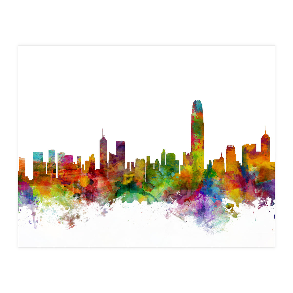 Hong Kong Skyline (Print Only)