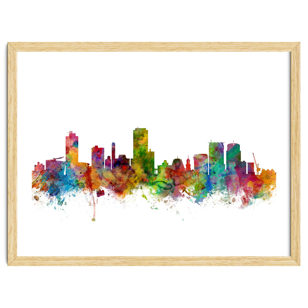 Wellington New Zealand Skyline