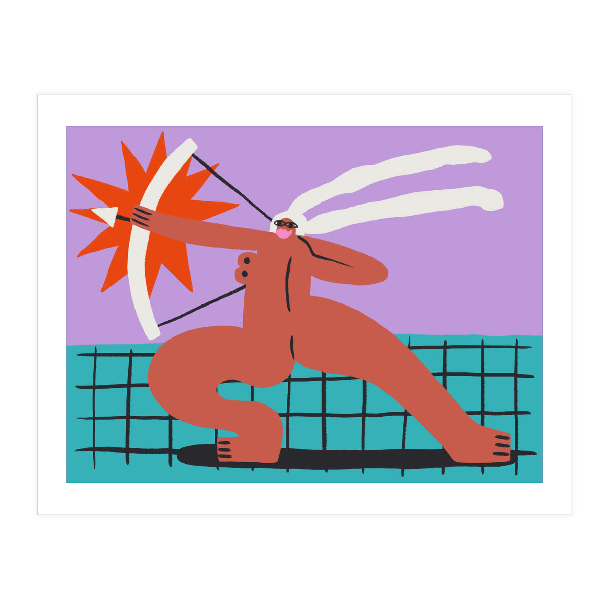 Thrill Hunter Ka Pow Sagittarius (Print Only)