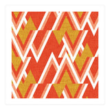 New Mid Mod Woods Red  (Print Only) thumbnail