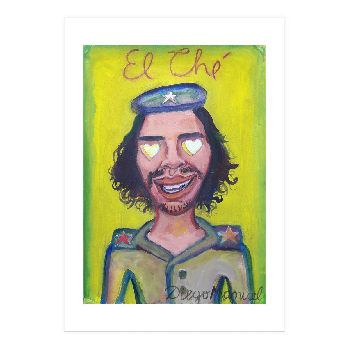 Che Y Corazones 6 (Print Only)