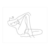 Lying woman (Print Only) thumbnail