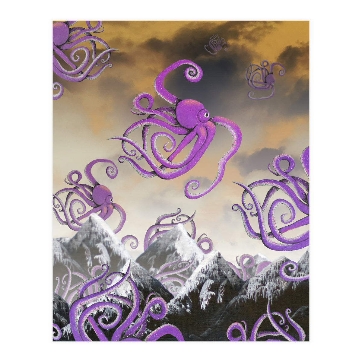 Octopus invasion (Print Only)