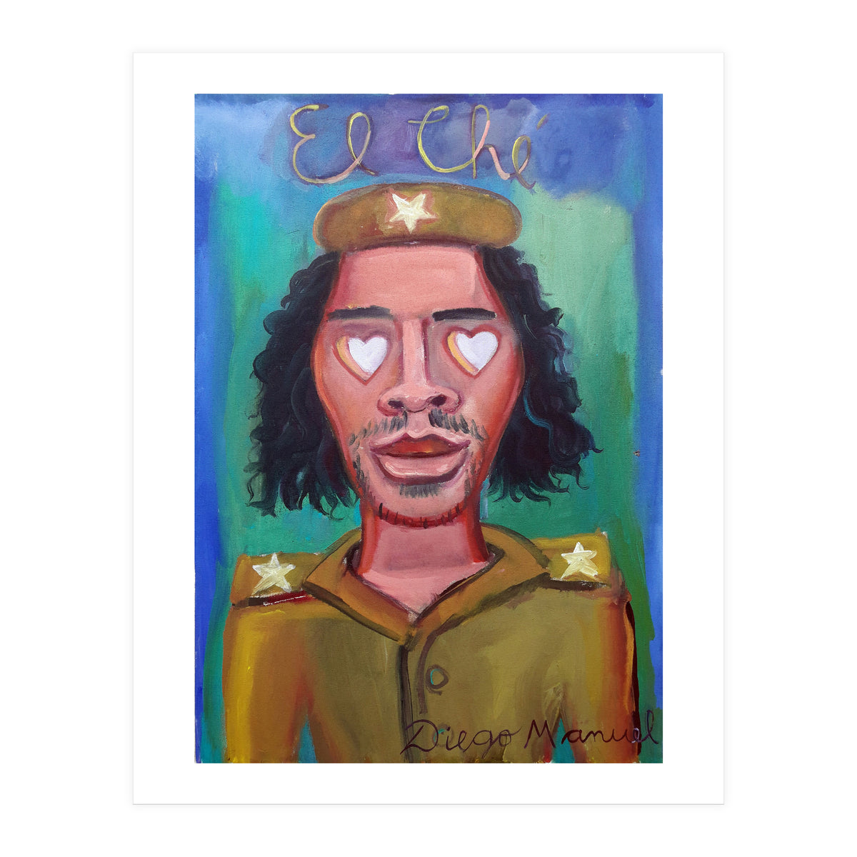 Che Y Corazones 7 (Print Only)