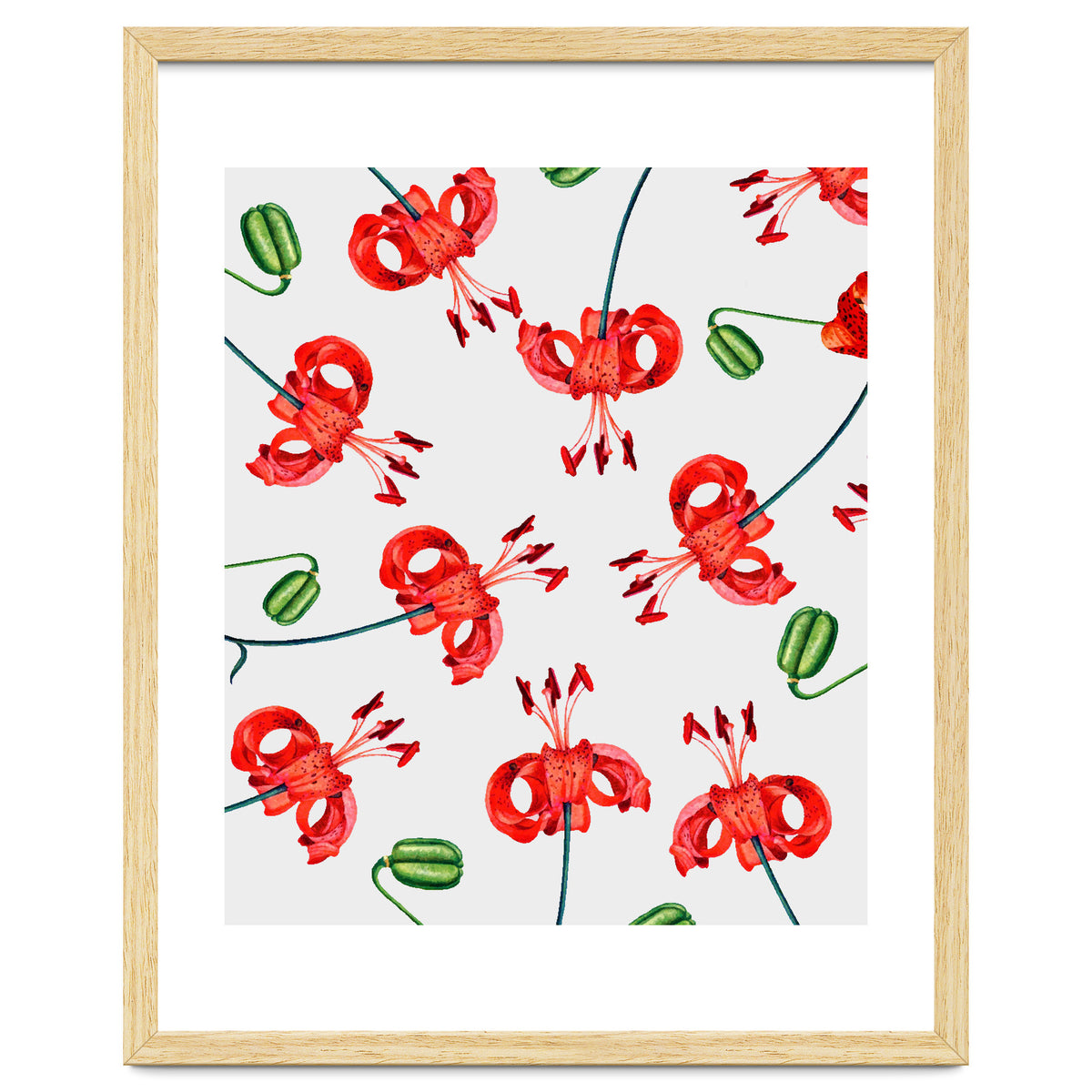 Exotic Floral Pattern