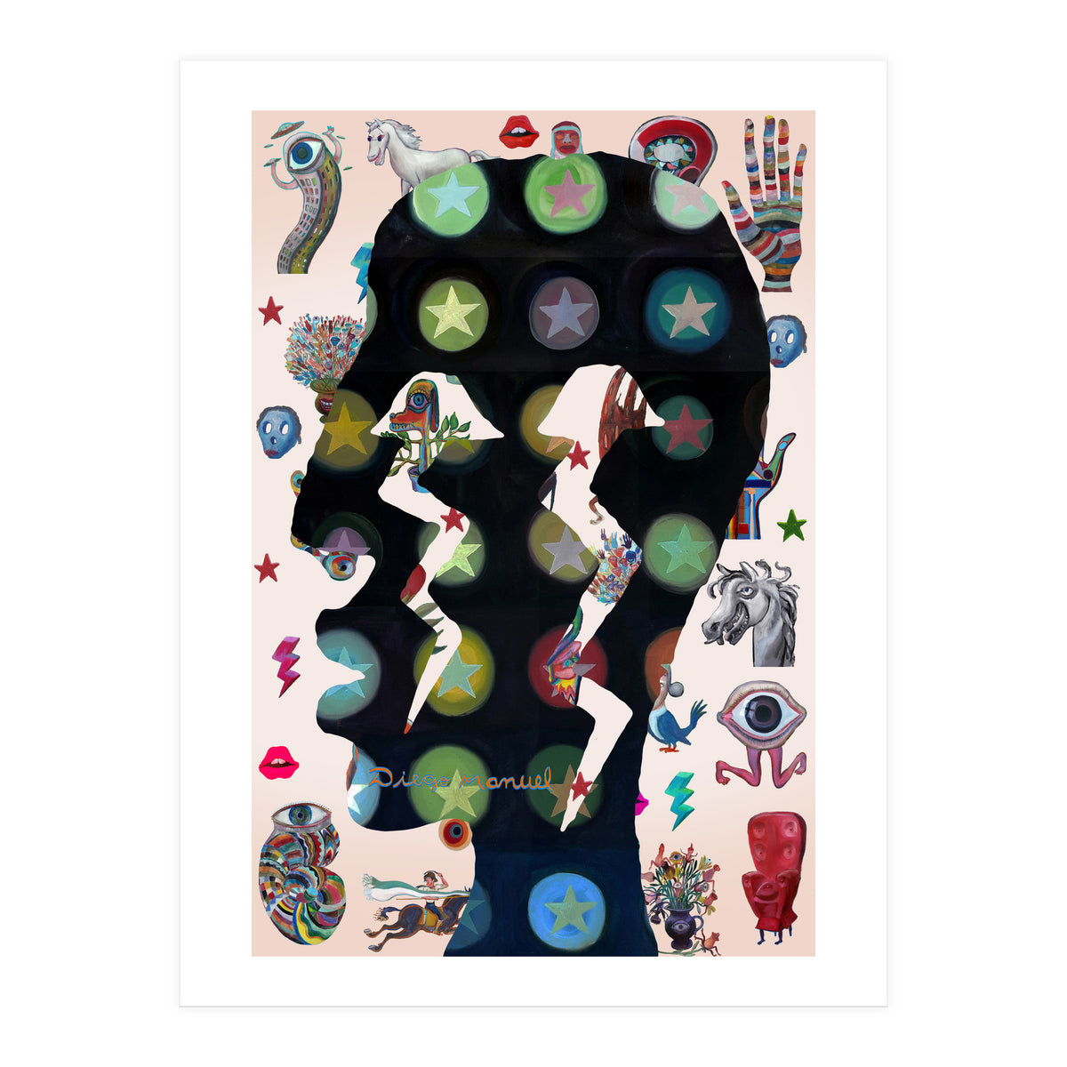 Perfil Con Rayos B 10 (Print Only)