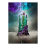 Cosmic Gemstone and Glass \|/ Universe (Print Only) thumbnail