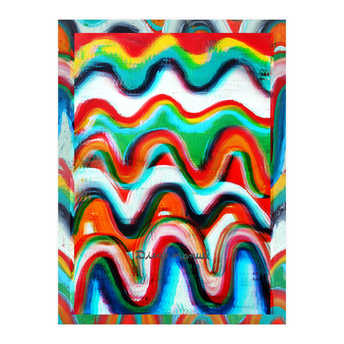 Pop Abstract A 2 (Print Only)