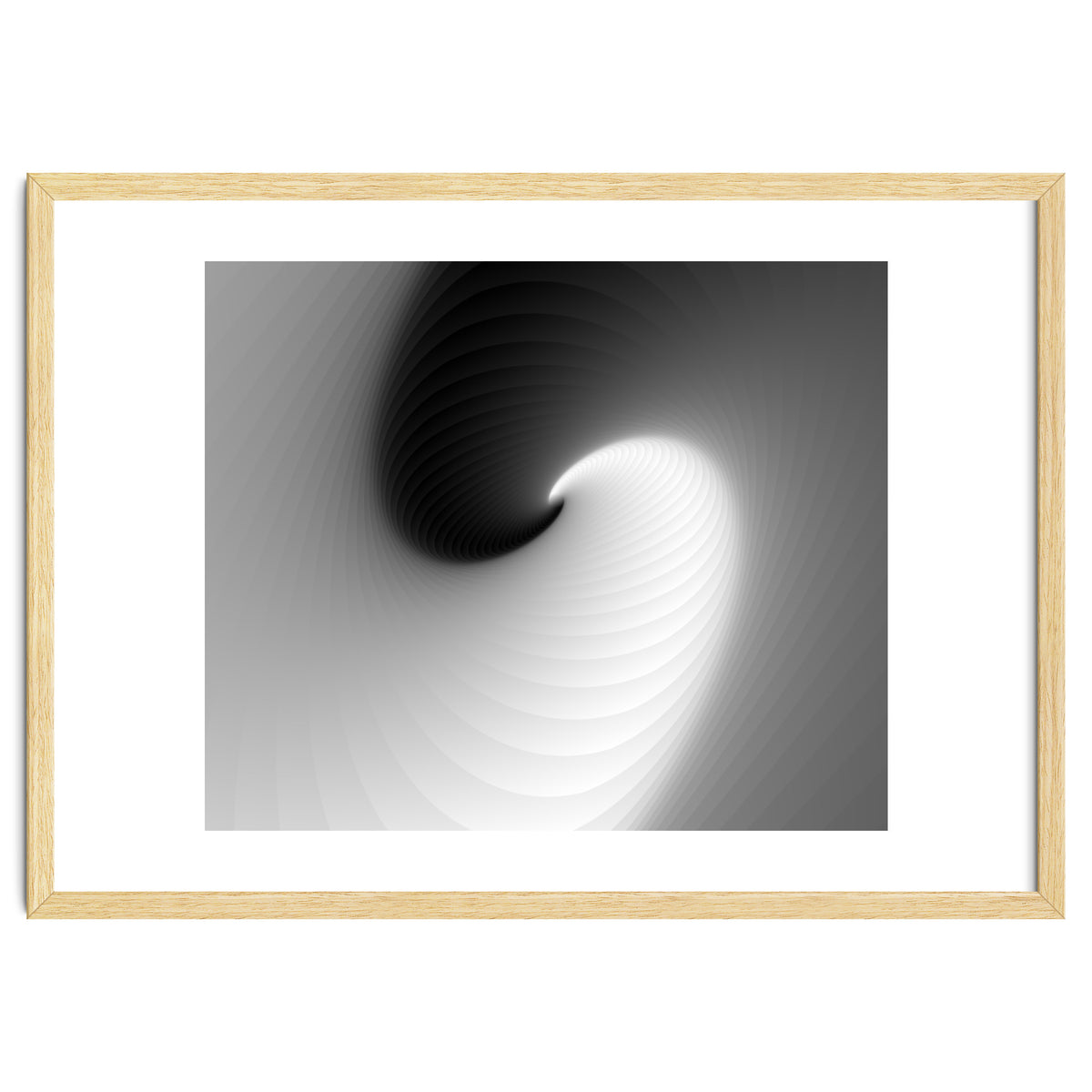 Abstract White & Black