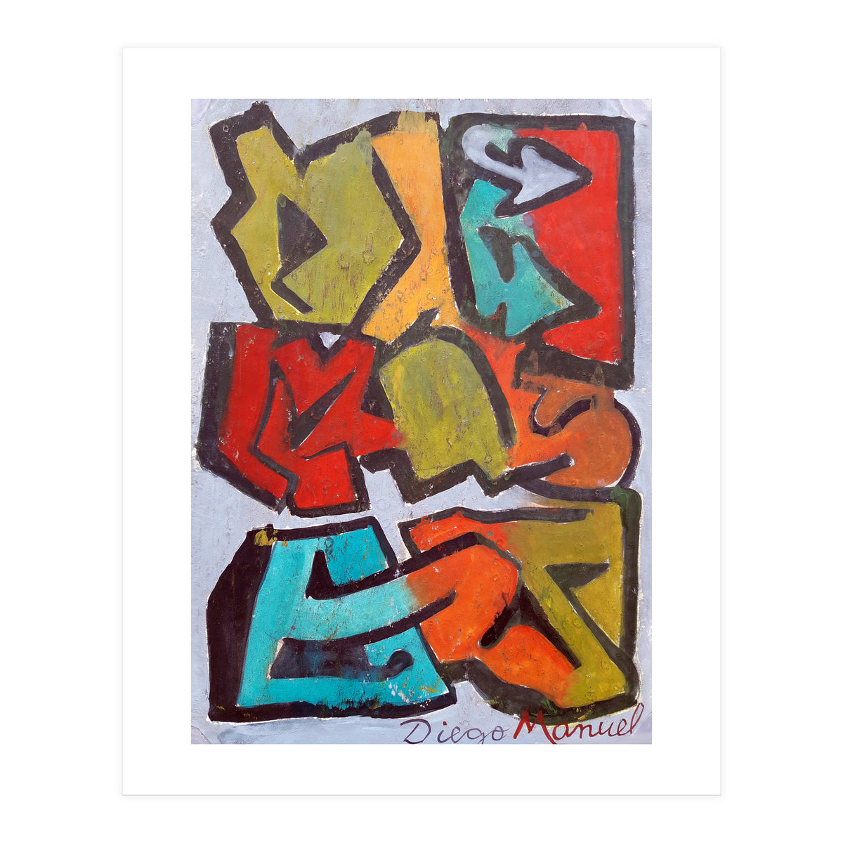 Grafitti 9 (Print Only)