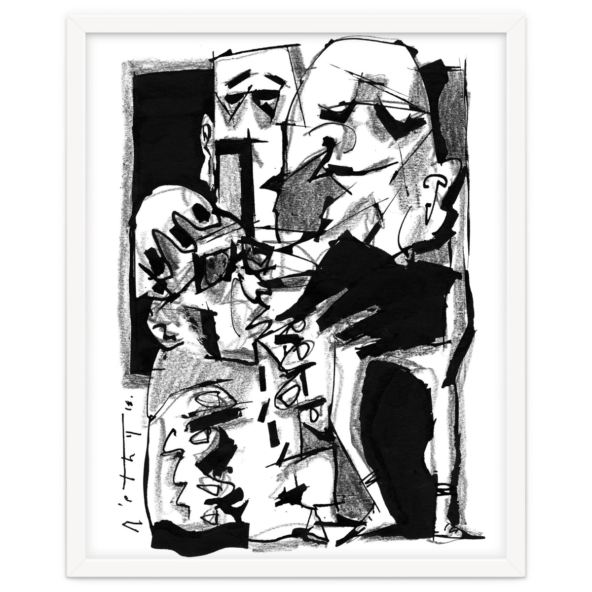 Chapter One: Never Talk With Strangers - b&w