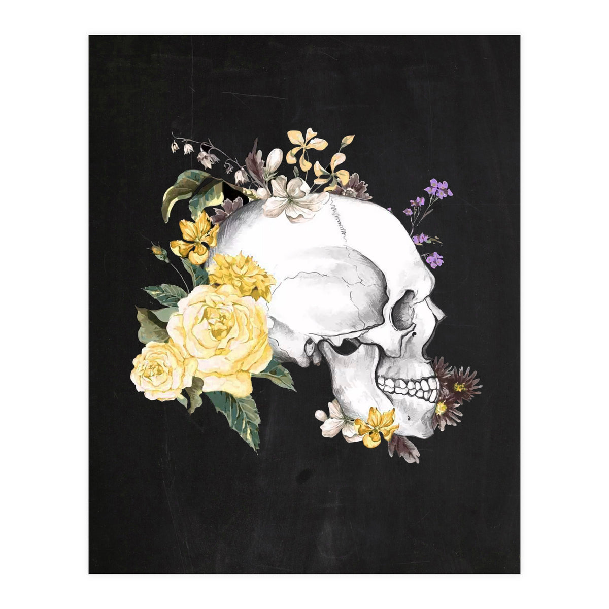 scheletro fiori (Print Only)