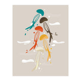 Jellyfish ascend the sky (Print Only) thumbnail