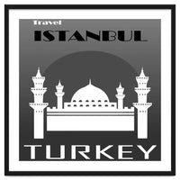 Istanbul Travel Poster