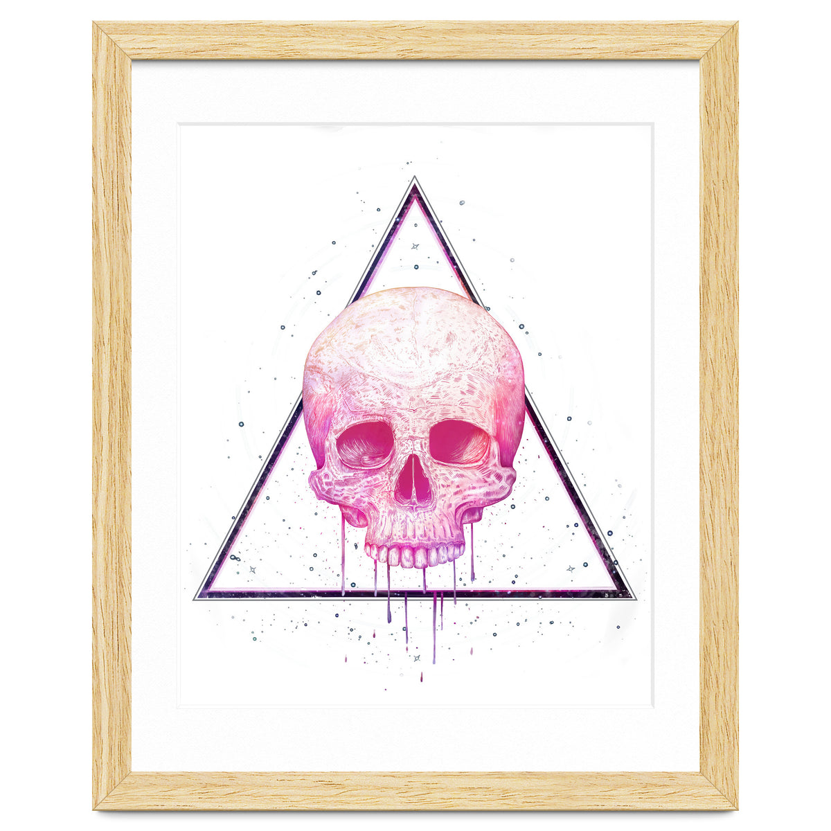 Skull In Triangle