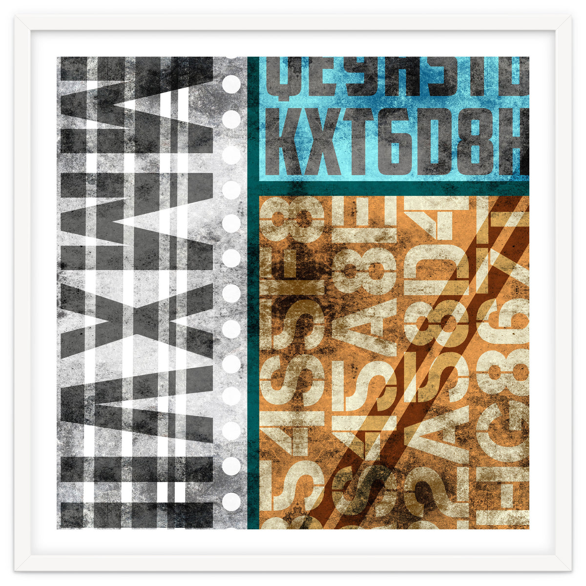 Typographic Industrial Abstract - MMXVII