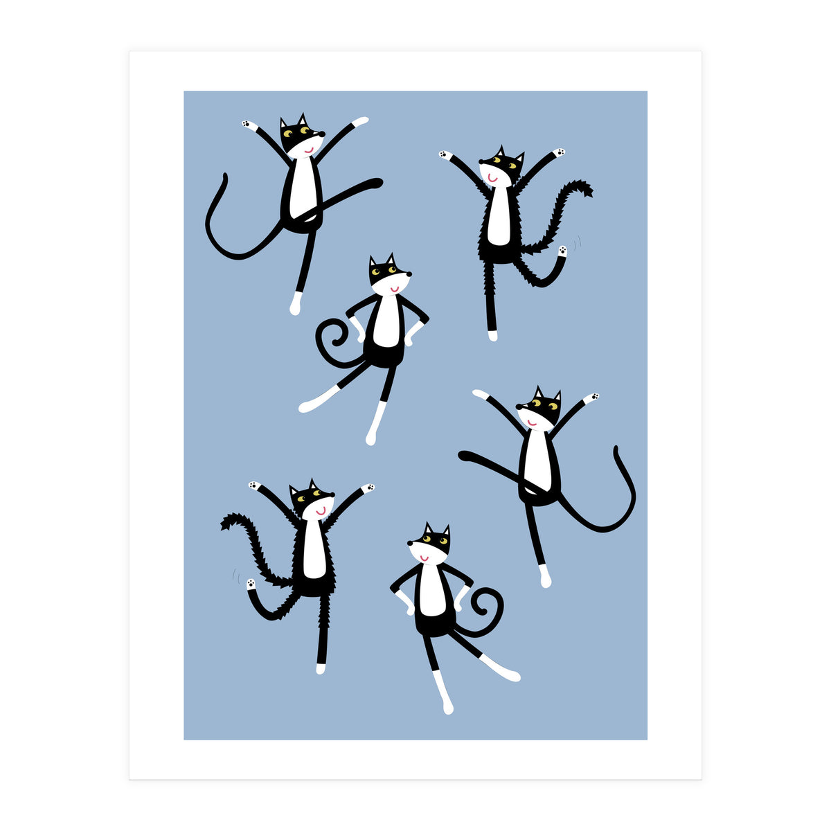 Dancing Cats (Print Only)