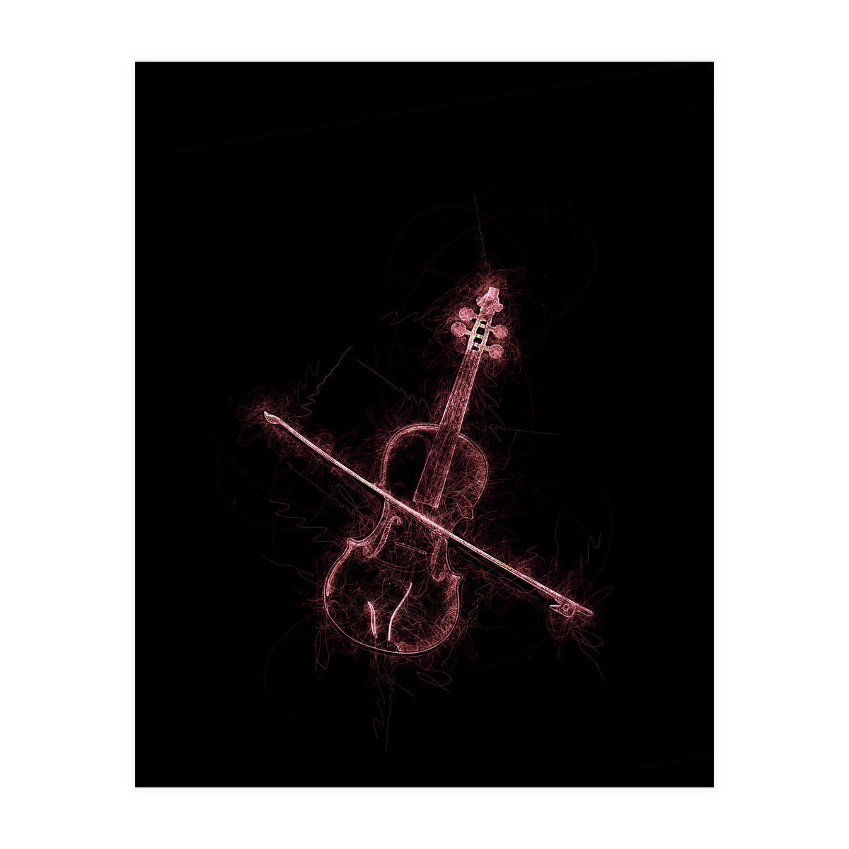 Violin Sketch (Print Only)