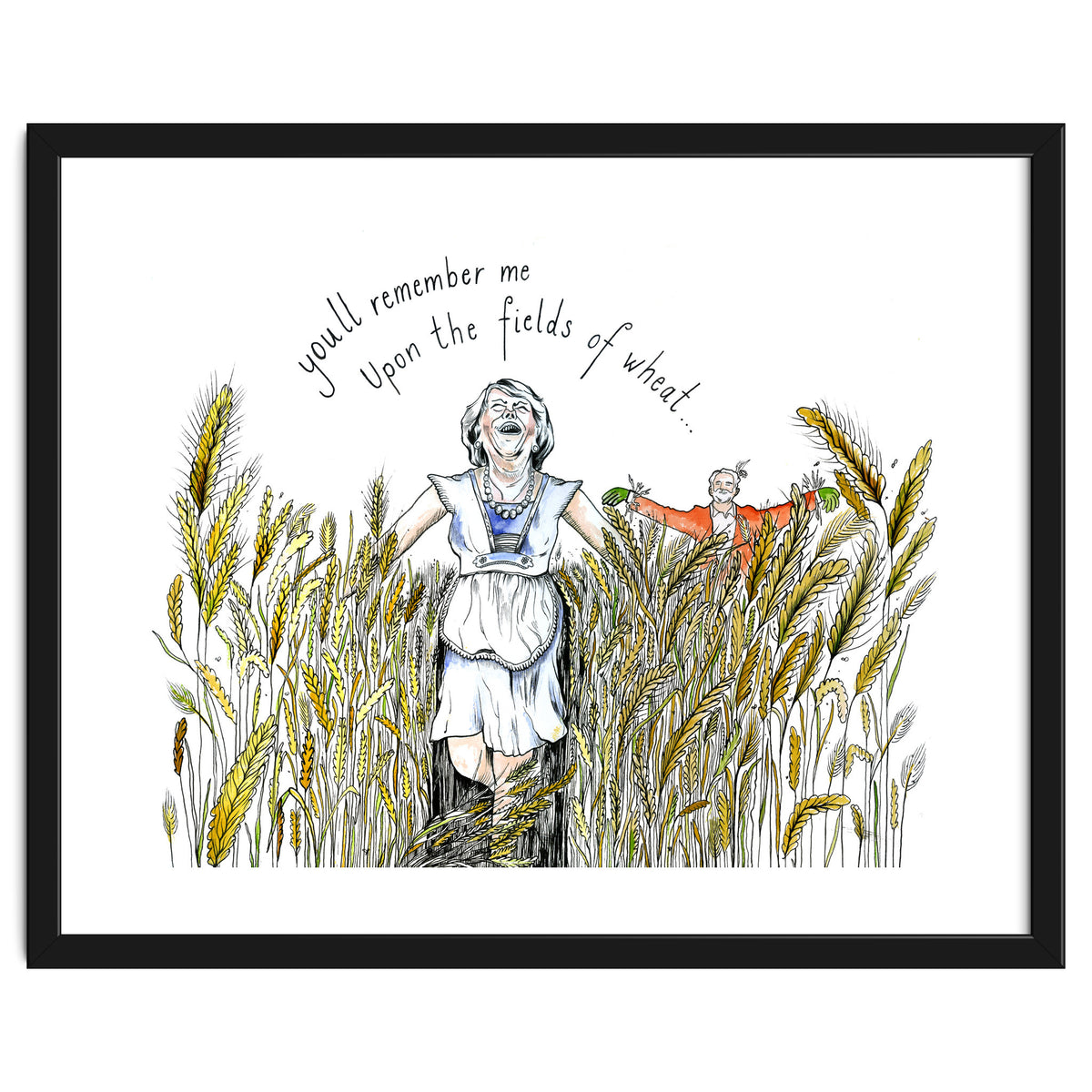 Upon The Fields Of Wheat