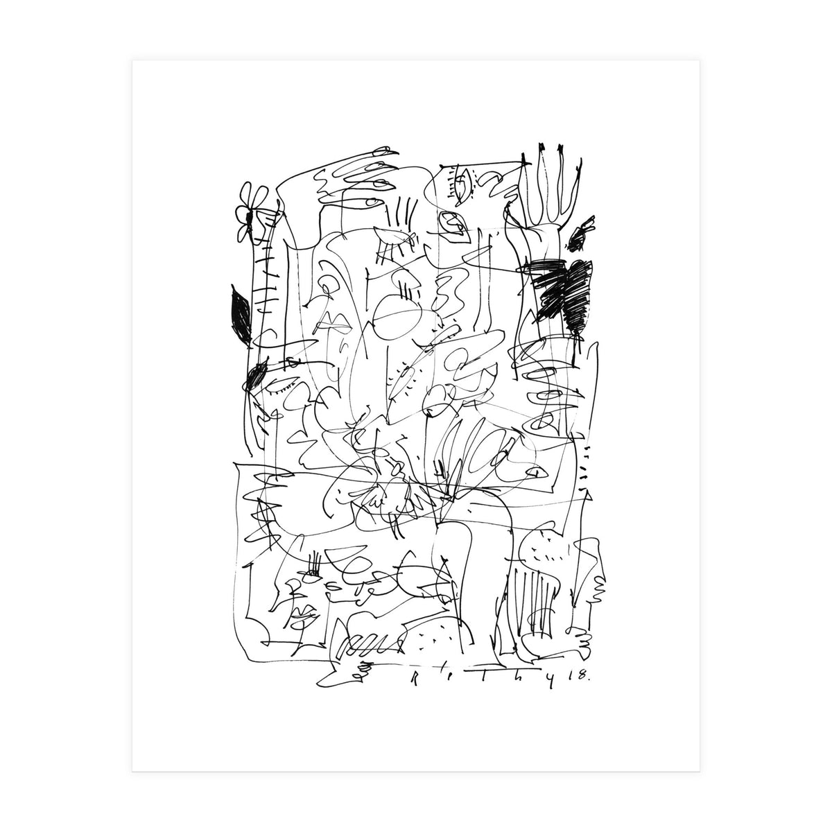 Scouts - b&w (Print Only)