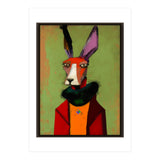 Hare In Clothes Portrait (Print Only) thumbnail