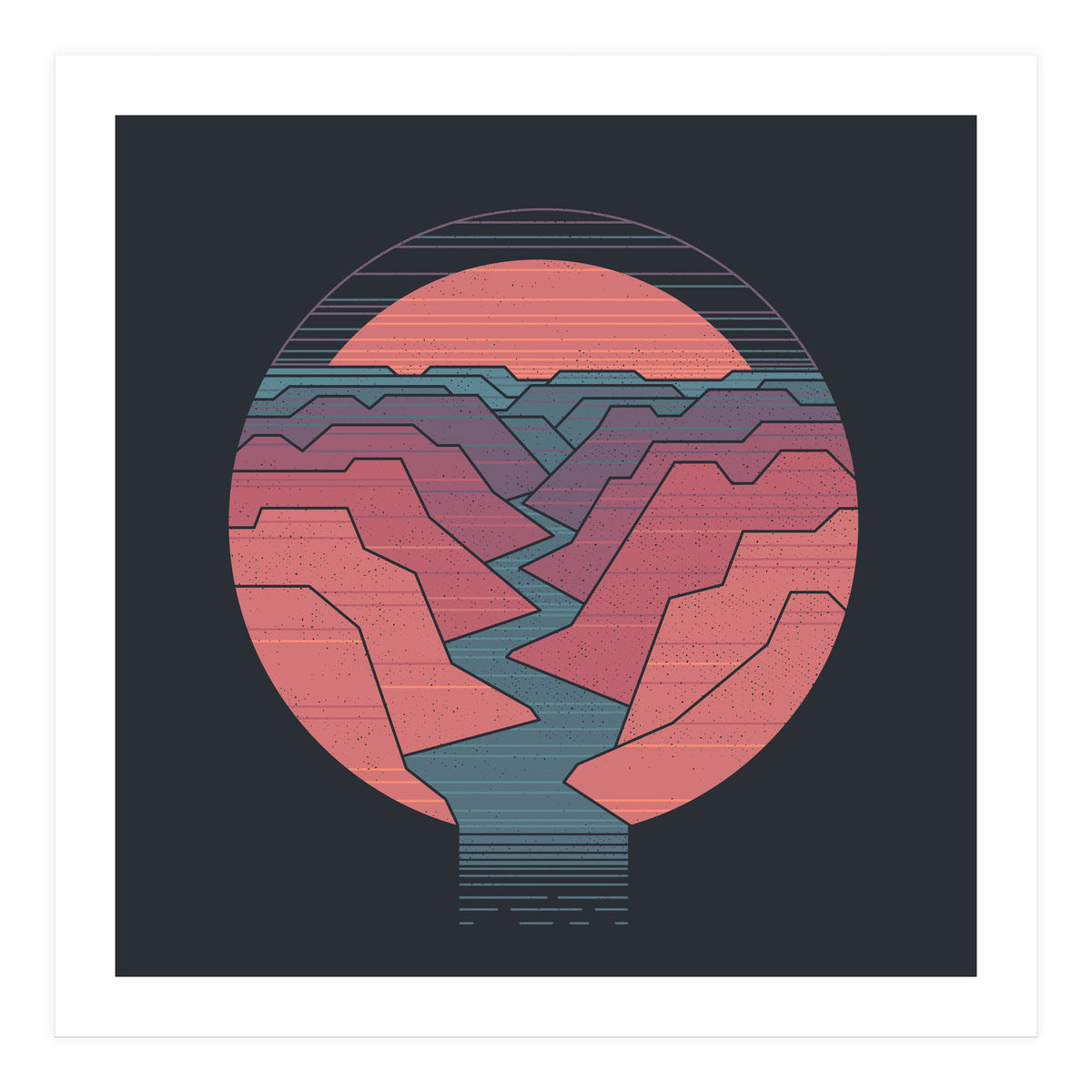 Canyon River (Print Only)