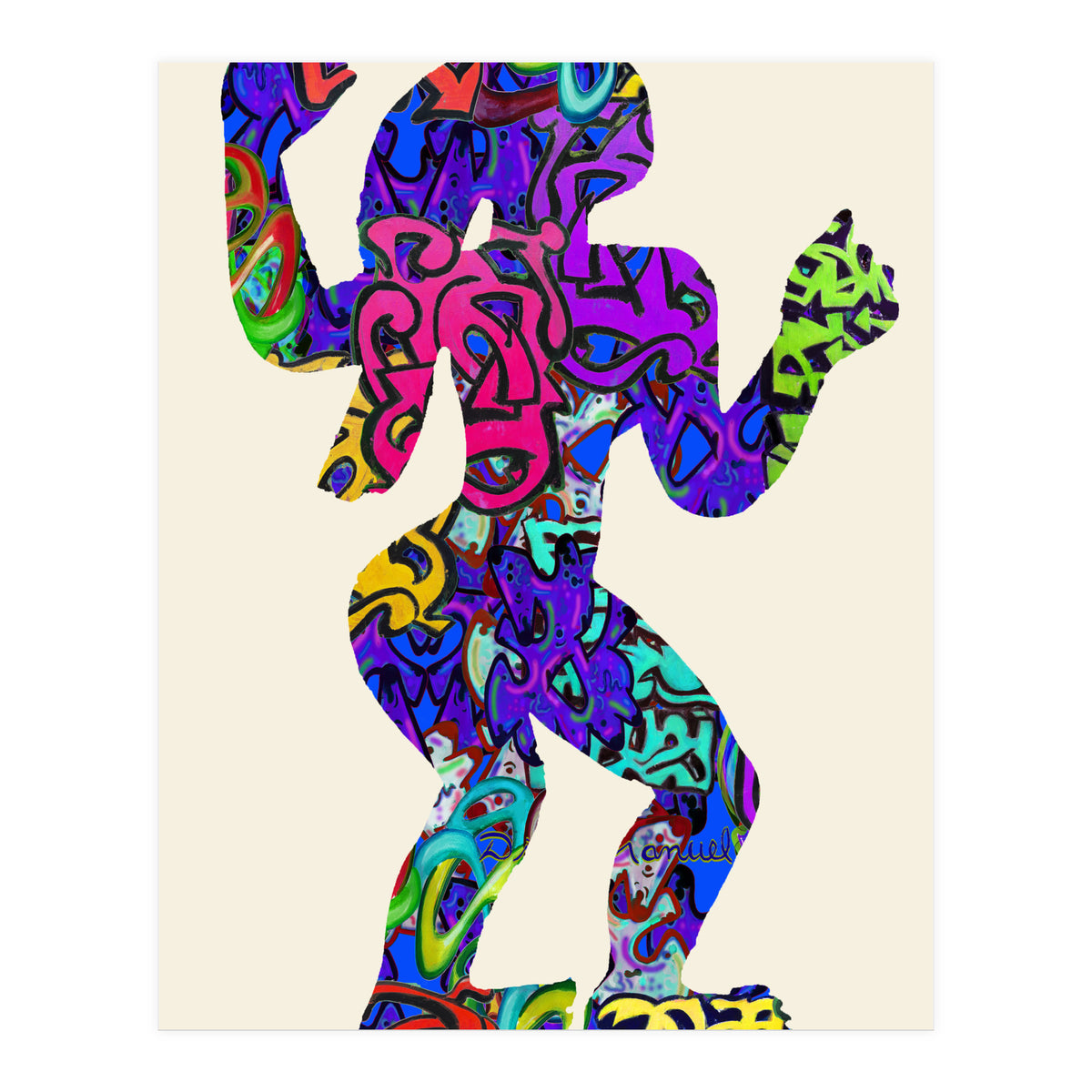 Graffiti Digital Nuevo 4 (Print Only)