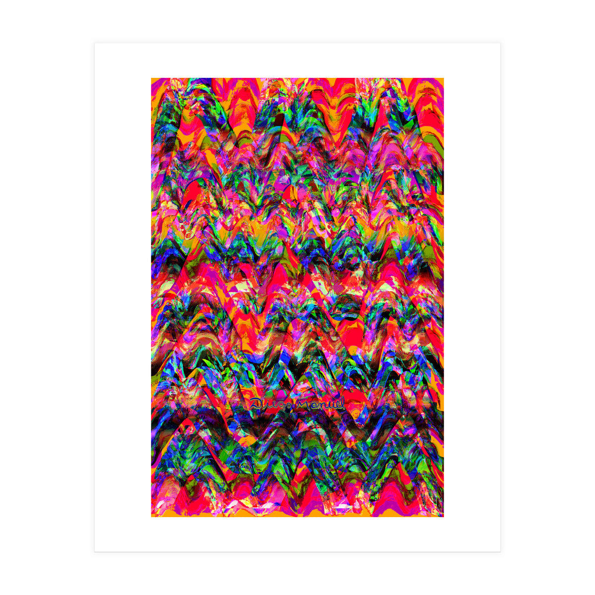 New Graffiti B 72 (Print Only)