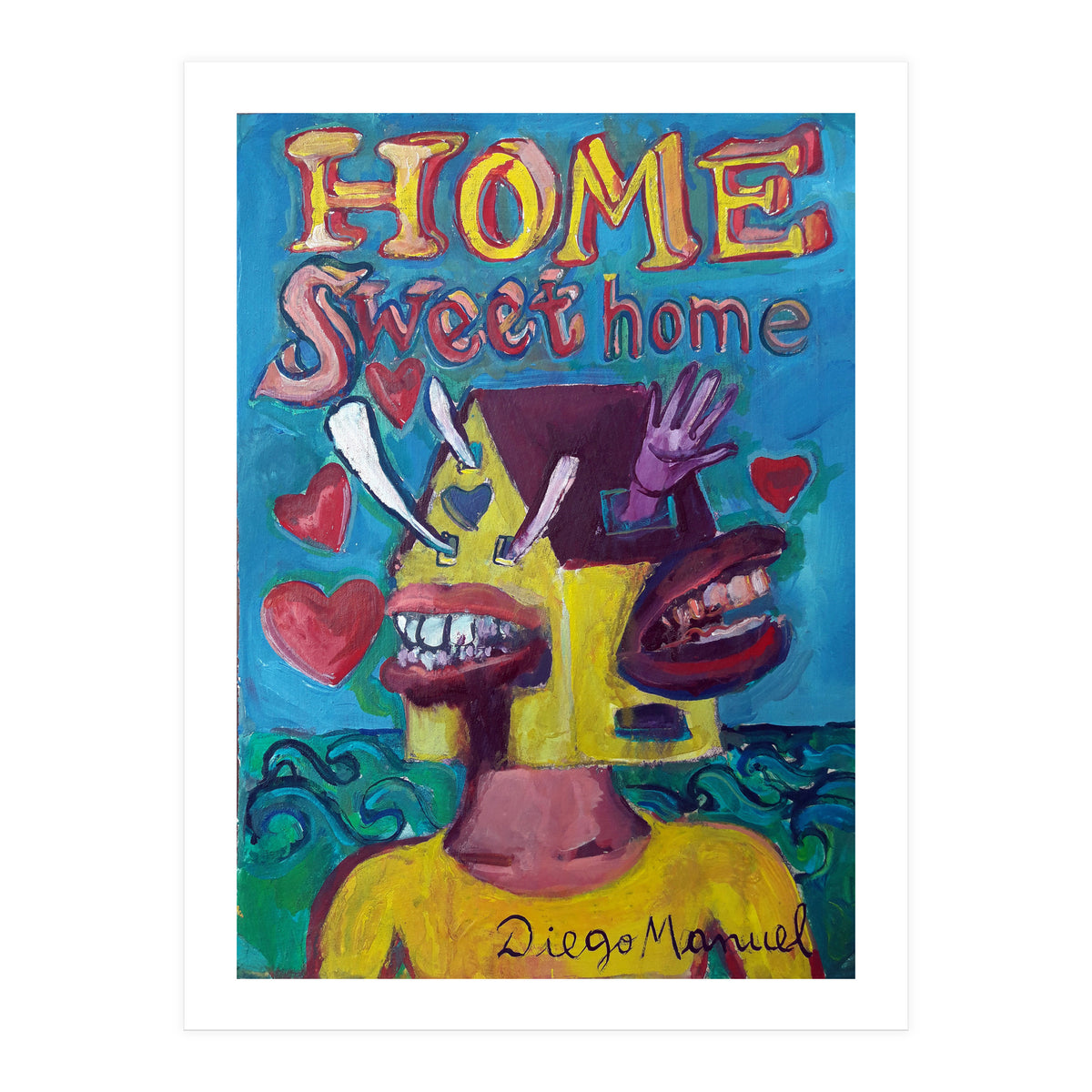 Home Sweet (Print Only)