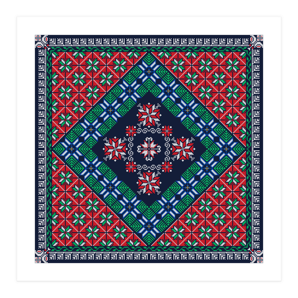 Tatreez 22 (Print Only)